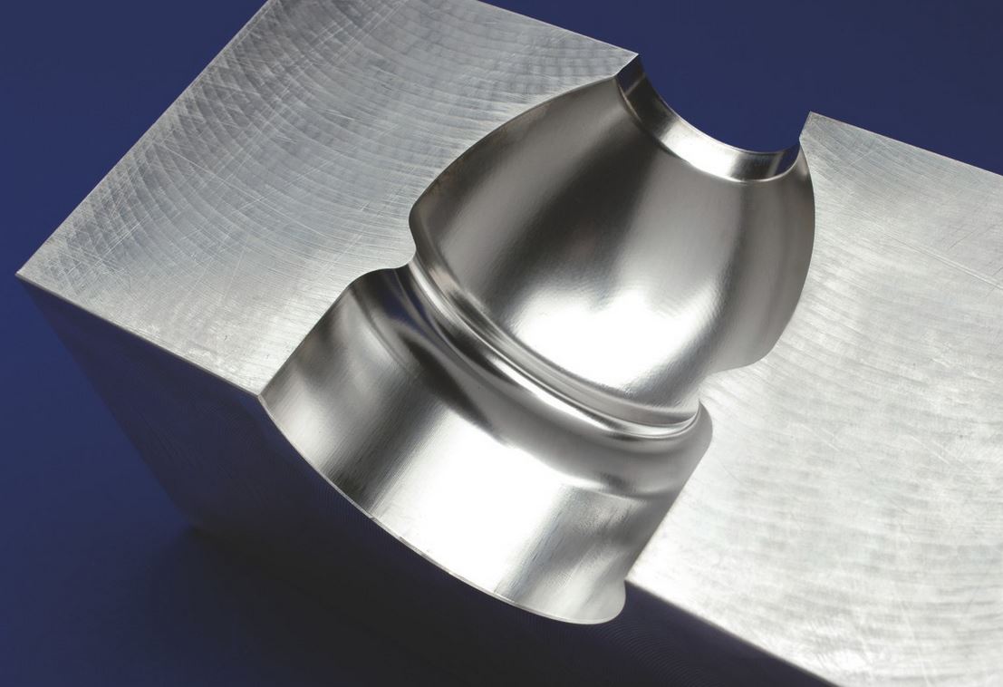 Laser polished tool.